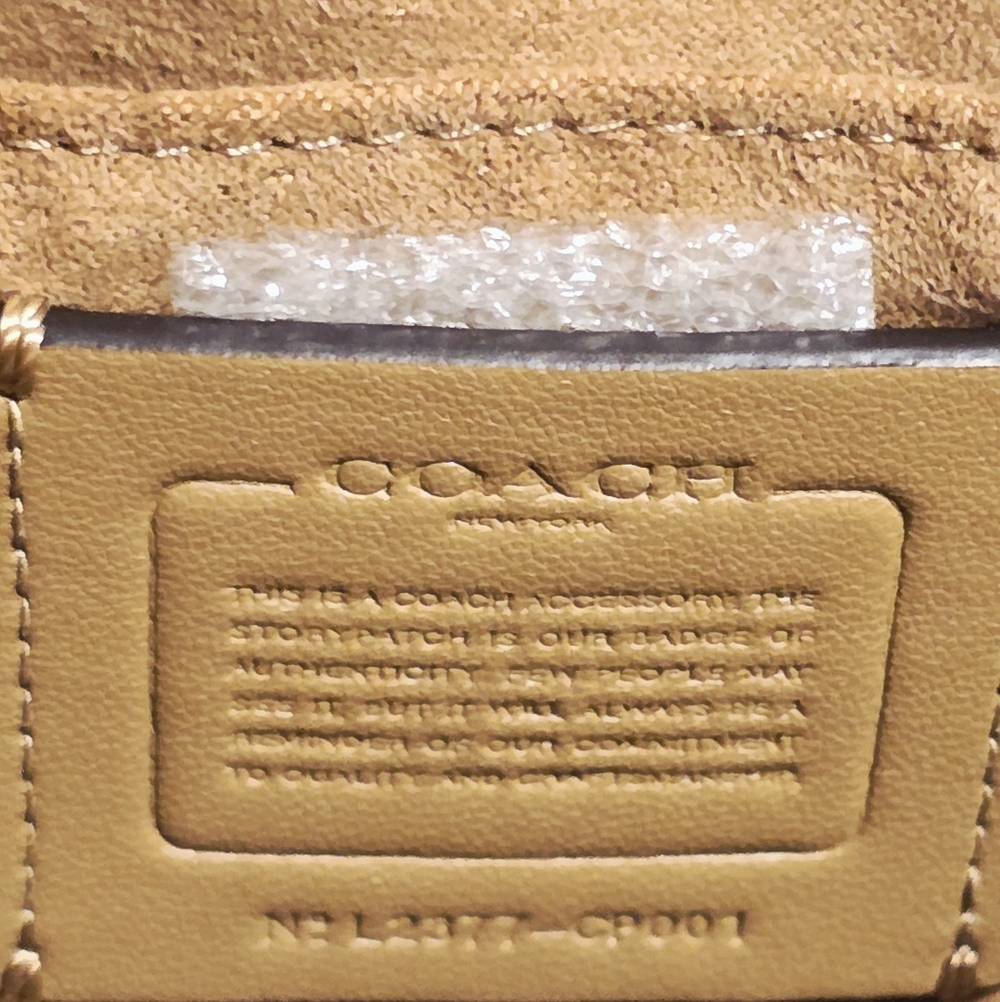 Coach Amelia 6.5" Small Saddle Bag Bright Blue CP001 Leather Limited Edition 💙 - Picture 7 of 16